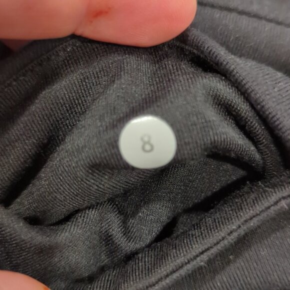 Lululemon Groove Crop Reversible Black - Picture 8 of 10